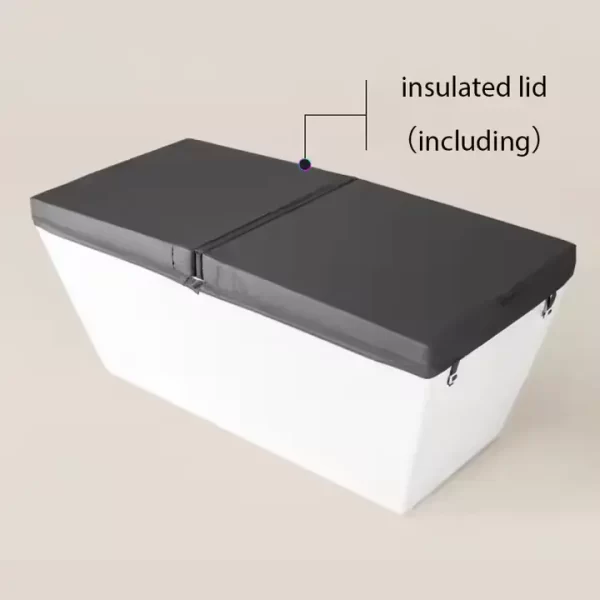 Bañera de Hielo Todo en Uno con WiFi, Filtro Enfriador y Cubierta Aislante (1,9 m) - Imagen 5