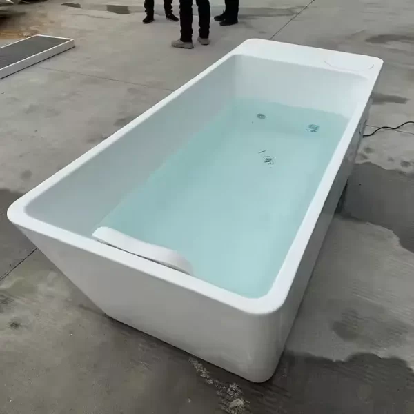 Bañera de Hielo Todo en Uno con WiFi, Filtro Enfriador y Cubierta Aislante (1,9 m) - Imagen 6