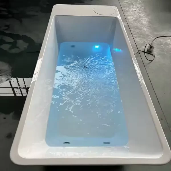 Bañera de Hielo Todo en Uno con WiFi, Filtro Enfriador y Cubierta Aislante (1,9 m) - Imagen 2
