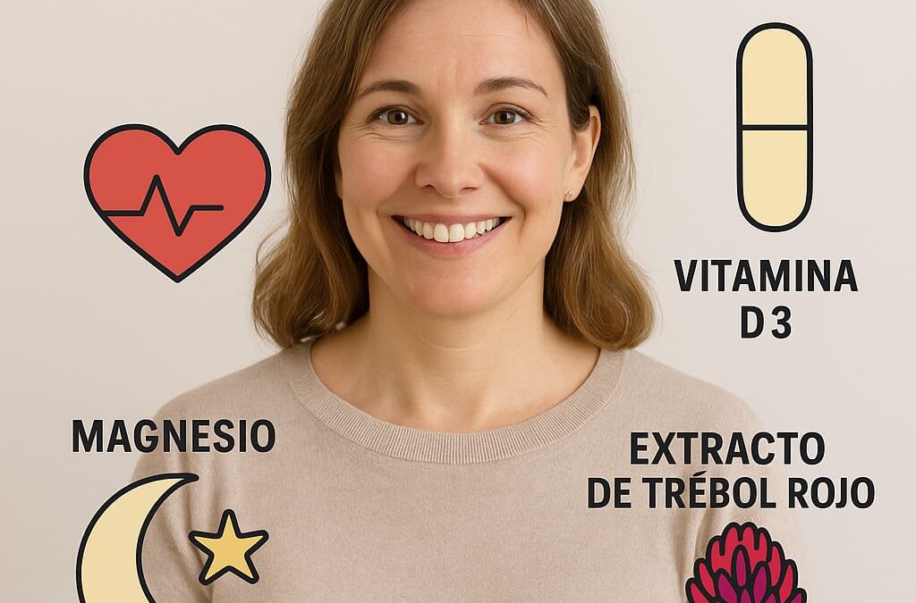 4 SUPLEMENTOS QUE AYUDAN EN LA PERIMENOPAUSIA
