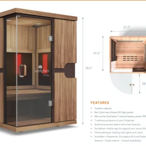 Sauna Inteligente mPulse Believe de Sunlighten
